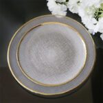Wholesale Glass Charger Plate PZ-041 - Image 3